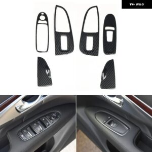 インフィニティ Q70 Q70L 2013-19 プラスチック カーボン スタイル 装飾 アクセサリー インテリア ステッカー - Windows control pane