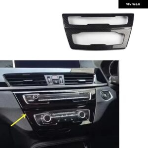 BWM X2 F39 2018 19 20 21 22 23 右ハンドル プラスチック カーボン スタイル 装飾 インテリア アクセサリー トリム ステッカー - Center console