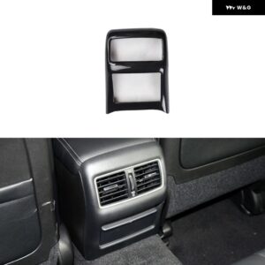 インフィニティ Q50 2015-21 プラスチック カーボン 装飾 アクセサリー インテリア ドア トリム ステッカー - Back air vent