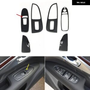 インフィニティ Q70 2013 14 15 16 17 18 19 右ハンドル プラスチック カーボン スタイル 装飾 アクセサリー インテリア ステッカー - Windows control pane