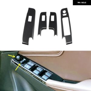 いすゞ D-MAX V-CROSS 2021 右ハンドル プラスチック カーボン スタイル 装飾 アクセサリー インテリア カーギア トリム ステッカー - Windows control pane