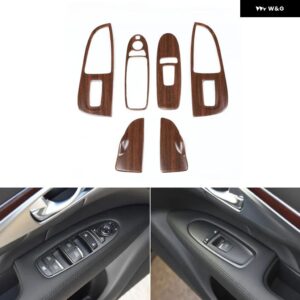 インフィニティ Q70 Q70L 2013-19 プラスチック 木目調 装飾 アクセサリー インテリア トリム ステッカー - Windows control pane