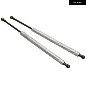 スズキ スイフトスポーツ ZC32S 2012-2017 フロント ボンネット フード ガスストラット カーボン スプリング ダンパー リフト サ - Silver Carbon Fiber