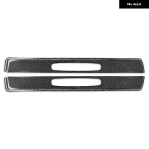 シェポル 718 982 2016-2022 カーボンドア ドアシルストリップ 装飾 カバー インテリア アクセサリー 装飾 ステッカー - Black