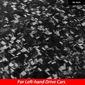 アキュラ インテグラ 1994-2001 カーボン コンソール ハンドブレーキ パネル カバー トリム 車内 装飾 アクセサリー ステッカー - Forged LHD