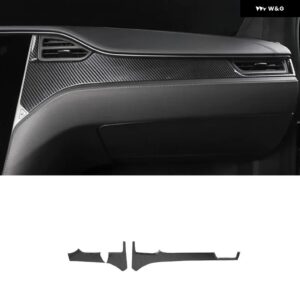 TESLA MODEL S X 2014-2019 カー インテリア アップグレード アクセサリー - black