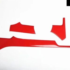 TESLA MODEL S X 2014-2019 カー インテリア アップグレード アクセサリー - red