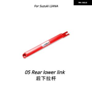 スズキ ワゴン E+X5 CSWIFT リアナシャーシ部品 フロントタワーストラットバーアクセサリー補強ロッド アンチロール アンチ揺れ - 05 Rear lower link