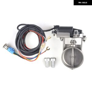 電動排気 制御 バルブ 電動 バルブ ユニット スイッチ付きシール性排気 制御 バルブ - 3.0inch
