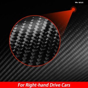 ベンツ Sクラス W222 2013-2020 カーボンサブパイロット ダッシュボード エアベント アウトレット パネ??ルカバー インテリア アクセサリー ステッカー - 2