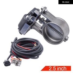 電動排気 制御 バルブ 電動 バルブ ユニット スイッチ付き 22.362.53.0インチ排気 制御 バルブ - 2.5inch
