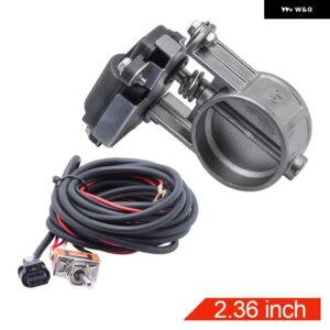 電動排気 制御 バルブ 電動 バルブ ユニット スイッチ付き 22.362.53.0インチ排気 制御 バルブ - 2.36inch
