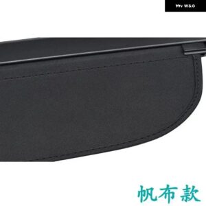 VW シャラン 2012-202 リア トランク カーゴカバー レザーフォールド式 キャリア キャリア セキュリティ液晶シールドラックアクセサリー - Canvas version