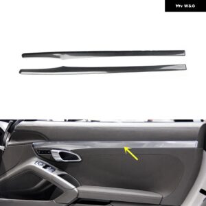 シェポル 911 カレラ タルガ 2012-2018 右ハンドル プラスチック カーボン スタイル 装飾 アクセサリー インテリア ステッカー - Door strip