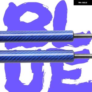 ガスドアストラットリフト サポート AUTOZAM AZ-1 PG6SA 2ドアクーペ 1992-1995 ブーツ ガス スプリング ダンパー - Blue Carbon Fiber