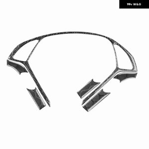 インフィニティ G35 G37 G25 Q60 六角ハニカム カーボン ステアリングホイール ボタン パネル トリム カバー カーアクセサリー ステッカー - Honeycomb Carbon