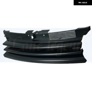 黒車 グリル フロントフード グリル ゴルフ 4 MK4 R32 1997-2004 1J0853655G レーシング グリル - a