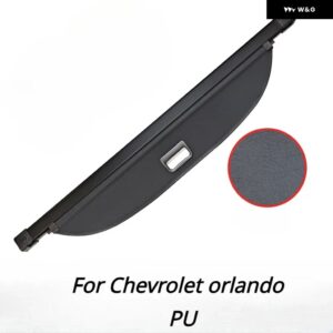 フィットエクイノックス キャプティバ メンロー オーランド インテリア ストレージ 仕分けパーティションボード トランク 伸縮 カバー カーテン ミドル層 - For orlando PU