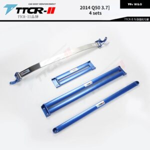 スタビライザー インフィニティ Q50 Q50S Q50L 2012-20 アクセサリー シャーシ補強横タイロッド レトロフィット アンチロールバー 合金 - 2014 Q50 3.7