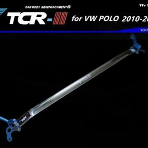 サスペンション ストラットバー VW ポロ 2002-2009 シュコダファビアカーアクセサリースタビライザーバーカー スタイリング 補助タンクテンションロッド - 2010-20182