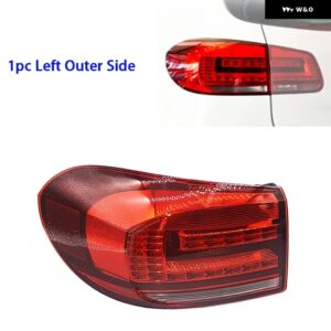 リア バンパー テール ブレーキライト ウィンカーライト VW ティグアン 2013-2016 - 1pc Left Outer Side