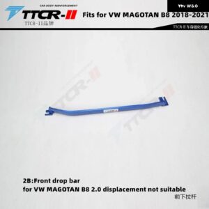 VW MAGOTAN B8 2018-2021 カーアクセサリースタビライザーバーシャ??ーシ補強補強転倒防止構造トラットバーに適合 - 2B