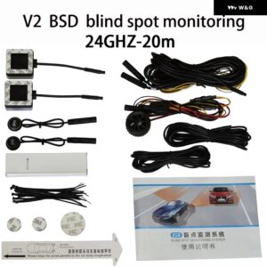 77GHZ ミリ波レーダー BSD 死角検出 システム 水平死角車線支援 パーキング 24HZ - 24GHZ 20m