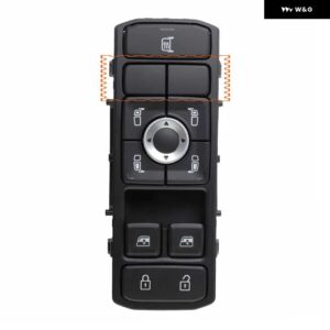 パワーウィンドウスイッチ スカニア トラック R S NGT 2569024 2569026 2569029 2398124 2398123 2398125 - 2569024