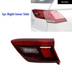 リア バンパー テール ブレーキライト ウィンカーライト VW ティグアン 2017-2021 - 1pc Right Inner Side