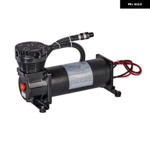 MAXPOWER エア ポンプ エアコン プレッサー PENUMATIC エアサスペンション システム スペアパーツ チューニング車両部品 - OUT 38ASC black 0