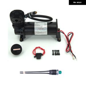 1個 200 PSI DC 12V アウトレット 1/4 NPT 3/8 NPT エアサスペンションコンプレッサー 14ASC 12V/24V G1/4 圧力 制御 スイッチ Gスレッド - 3 8NPT Black-70-100