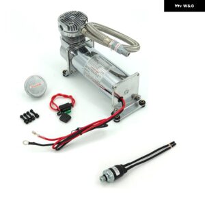 1個 200 PSI DC 12V アウトレット 1/4 NPT 3/8 NPT エアサスペンションコンプレッサー 14ASC 12V/24V G1/4 圧力 制御 スイッチ Gスレッド - 38NPT Silver-150-175