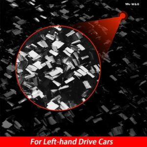 インフィニティ Q50 2014-2020 カーボンドアシートメモリ ボタン パネル カバー トリム 車内 装飾 アクセサリー ステッカー - Forged Carbon Fiber