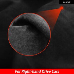 インフィニティ Q50 2014-2020 カーボンドアシートメモリ ボタン パネル カバー トリム 車内 装飾 アクセサリー ステッカー - Black Suede6