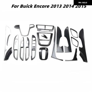 ブイック アンコール 2013 2014 2015 インテリア 装飾 アクセサリー カーボン スタイル センター コンソール WINDOWS コントロール パネル ギア - Wood grain