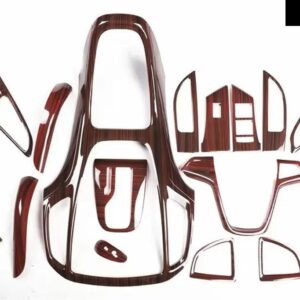 ビュイック EXCELLE GT XT 2010-2014 カーアクセサリー カーボン スタイル ギアセンター コンソール 室内 装飾 キット ステッカー ABS - Bright wood grain