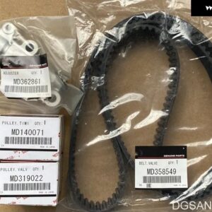 パジェロ V7577V97 6G74 6G75 ベルト バルブ タイミングアジャスタータイミングベルト テンショナー プーリー MD358549 MD362861 MD140071 MD319022 - A set of 6G74 6G75