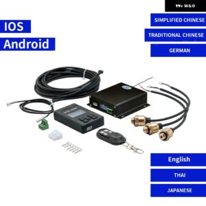 バージョン センサー圧力付きカーエアサスペンション 制御 システム BLUETOOTHリモートワイヤー 制御 アプリ 制御 を サポート - Pressure sensor