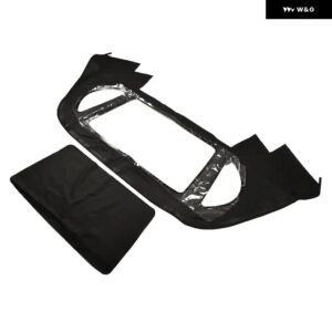 コンバーチブルソフトトップは メルセデス R129 300SL 500SL 600SL SL500 1990-2002 に適合 - Black