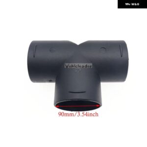 42MM/60MM/75MM/90MM パーキング ヒーター排気T パイプ コネクタ エアベント ダクト アウトレット パーツ EBERSPACHER WEBASTO - 90 mm