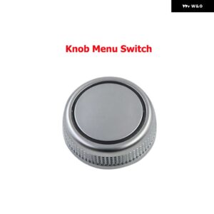 4G0919070 4G0919069MM I ラジオ ボリュームノブロータリー ボタン スイッチ メニュースイッチ設定カバー キャップ アウディ A6 ALLROAD QUATTRO C7 - Knob Menu Switch