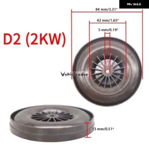 2KW 5KW ブロワーファンモーターアクセサリキット EBERSPACHER AIRTRONIC D2 D4 D4S WEBASTO AIR TOP 2000ST WEBASTO 5000/3500 - D2 Inner Fan