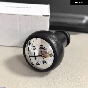 10CM ブラック 5速車用ギアスティック シフト ノブ レバー ハンドル ギア シフト ノブ プジョー シトロエン 対応 - 5speed black