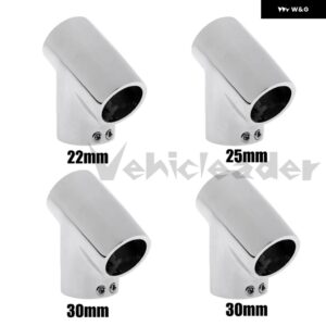 22MM/25MM/30MM/32MM ボートハンドレール継手 60度T字継手 316 マリン ステンレス T字継手レール 3ウェイコネクタ スプリット - 25mm