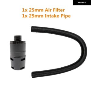 25MMエアインテーク フィルター サイレンサー 燃焼エア パイプ ダクト パイプ クランプカーヒーターWEBASTO EBERSPACHERディーゼル パーキング ヒーター - Assembly 1