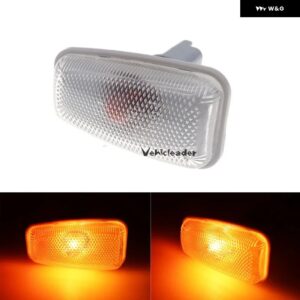 1/2個 12V サイド マーカーライト バルブ リピーターランプ インジケーター プジョー 406 1999-03 車部品 ウィンカーライト - 1PC