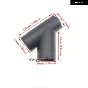 42MM/90MM/60MM/75MM エアベント ダクト T Y L ピース エルボ パイプ アウトレット 排気コネクタ ジョイナー WEBASTO ディーゼル パーキング ヒーター - 60mm