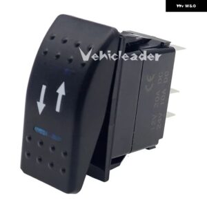 12/24V 防水 LED カースイッチ ボート トラック ライト トグルスイッチ バー スタイル ブルー トグルロッカー リバース リアライトスイッチ X 1 - ARROW UP ARROW DOWN