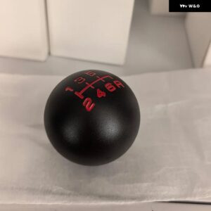 5/6速マットボールシェイプアルミ シフト ギアノブ ホンダ シビック シティFD2 FN2 EP3 TYPE R DC2 DC5 シフト ノブM10*1.5 - 6 Speed Black