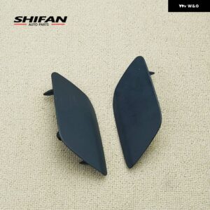 4L0955276G 4L0955275G フロント バンパー ヘッドライト ウォッシャーカバー ノズルキャップ プライミングペイント アウディ Q7 2010-2015 カーアクセサリー - Left and Right